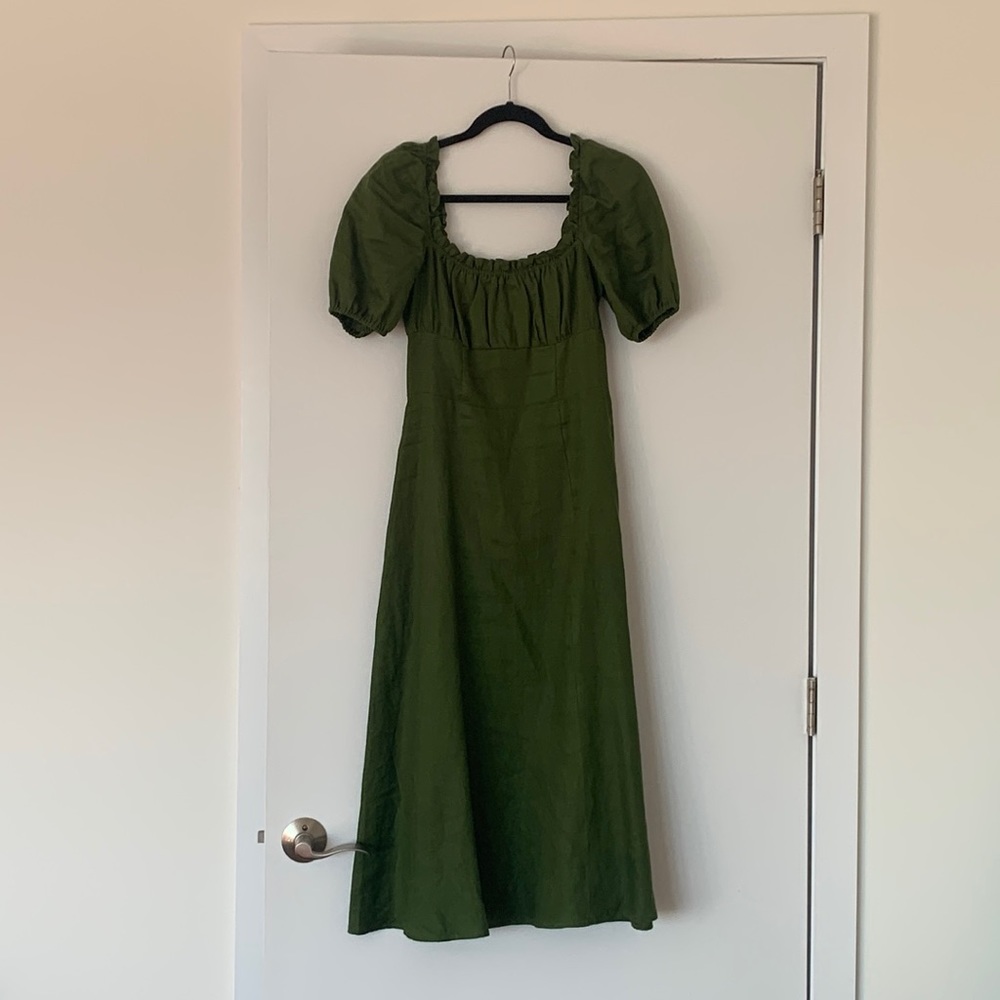 Reformation linen dress